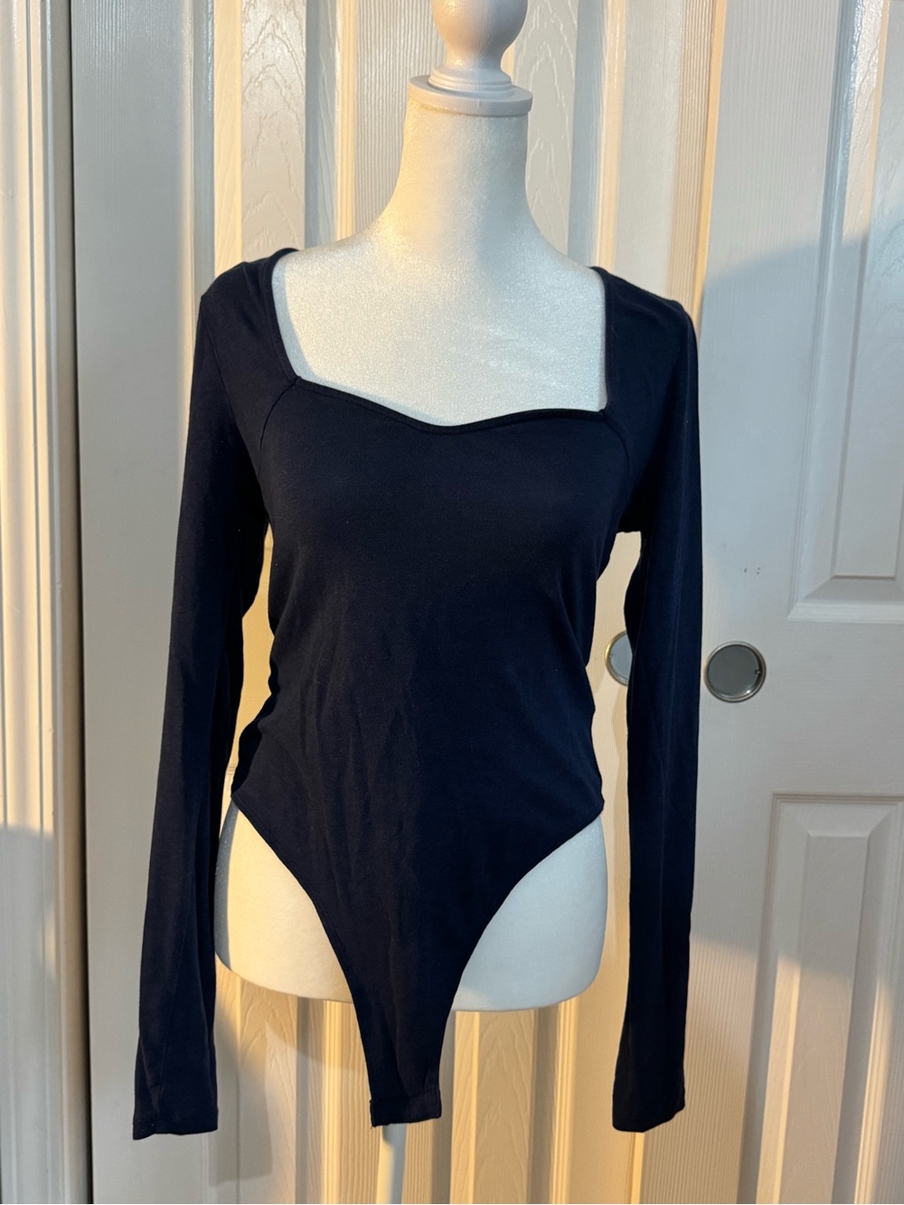 Double Zero Navy Bodysuit